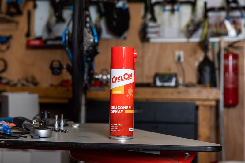 Gebruik Siliconen Spray